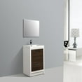thumbnail image 3 of Eviva Grace 24 in. Gray Oak and White Bathroom Vanity with White Integrated Acrylic Countertop, 3 of 4