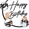 thumbnail image 4 of Letrero de cumpleaños Mastron con letra de felicitación de cumpleaños, color negro, 4 of 6