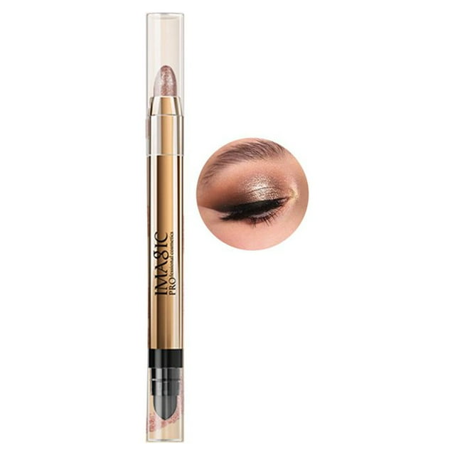 Crayon Fard à Paupières 2.5g Longue Durée Imperméable Résistant à la Transpiration Mat Texture Fine Maquillage des Yeux Multicolore Double Embout pour Rendez-Vous