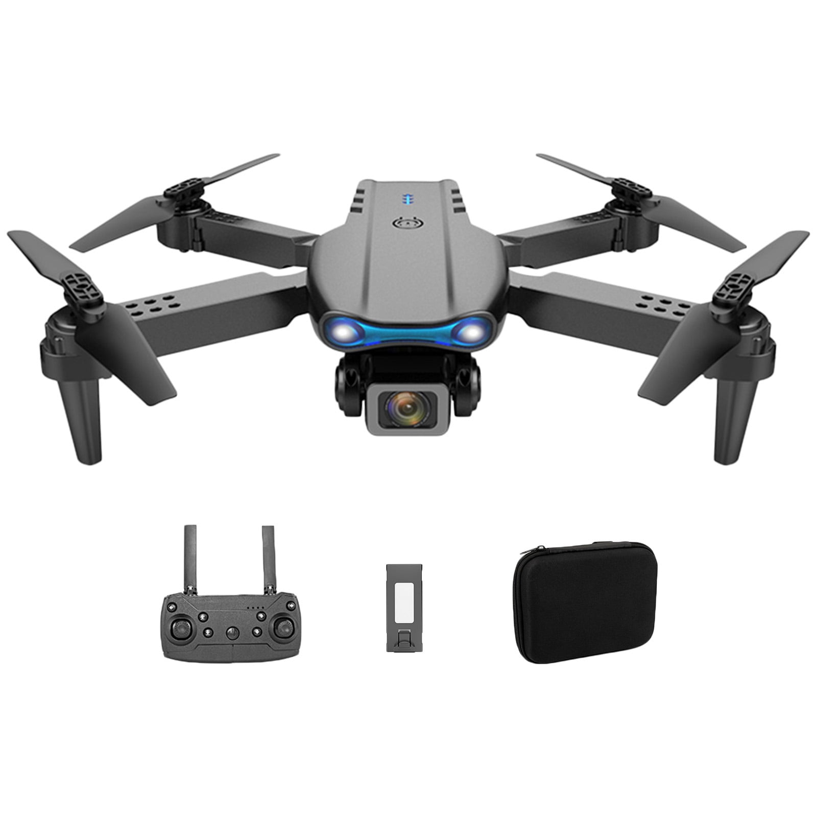 Drone e99 pro pliable avec doubles camera et 3 batteries