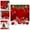 E, variant on ZEMZYL Merry Christmas Shower Curtain Red Berry White Fir Winter Bathroom Decor Waterproof Polyester Mildew Resistant Fabric with Hooks