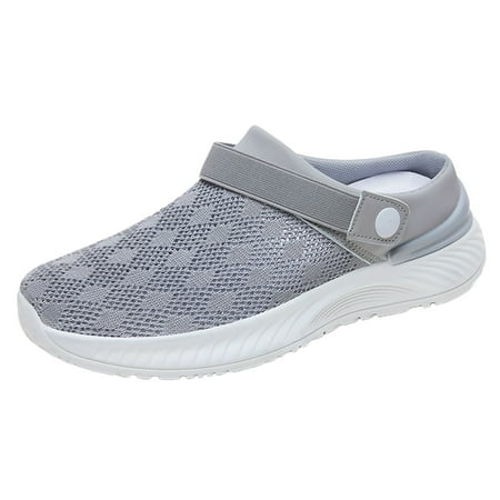 

Vuygyu Women s One Foot Stirrup Mom Shoes Fly Weaving Breathable Flat Bottom Slippers Fashion Casual Shoes Womens Casual Heels Shoes Womens Casual Dress Shoes Size 11 X Casual Shoes Women Womens Air 1