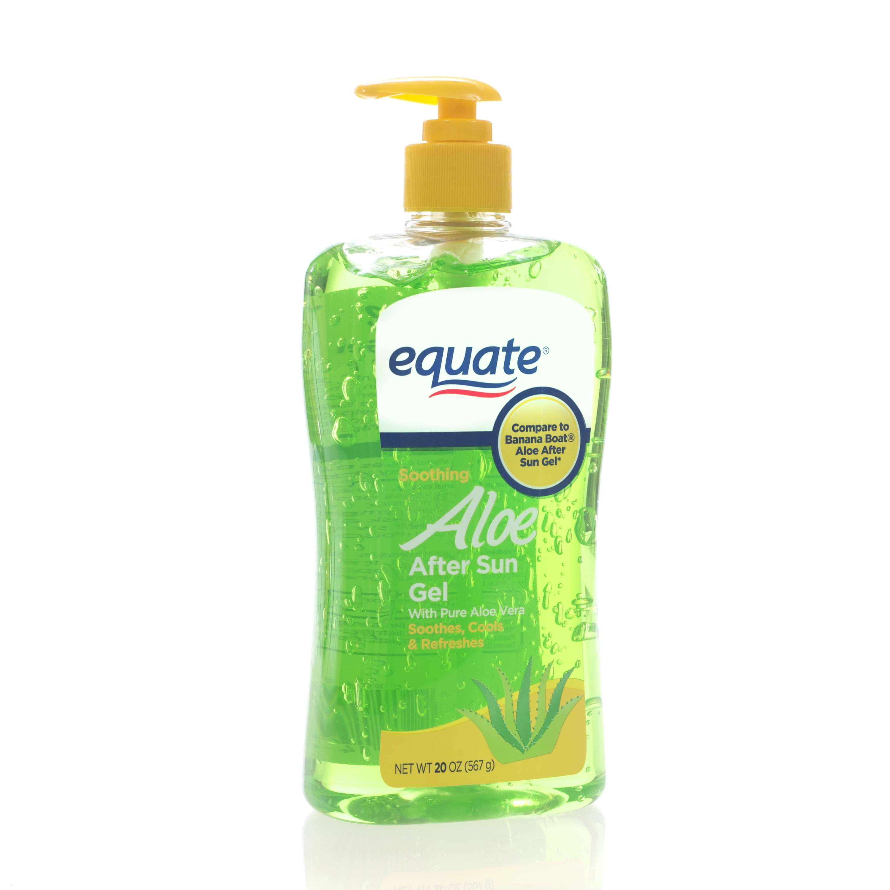Equate Soothing Aloe After Sun Gel 20 Fl Oz Walmartcom