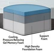 Slumber Solutions Renew 10 Customize Your Comfort Gel Memory Foam Mattress, Mattress-In-A-Box, Full, Medium