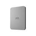 thumbnail image 1 of LaCie Mobile Drive STLP2000400 - Hard drive - 2 TB - external (portable) - USB 3.2 Gen 1 (USB-C connector) - moon silver - with 3 years Seagate Rescue Data Recovery, 1 of 8