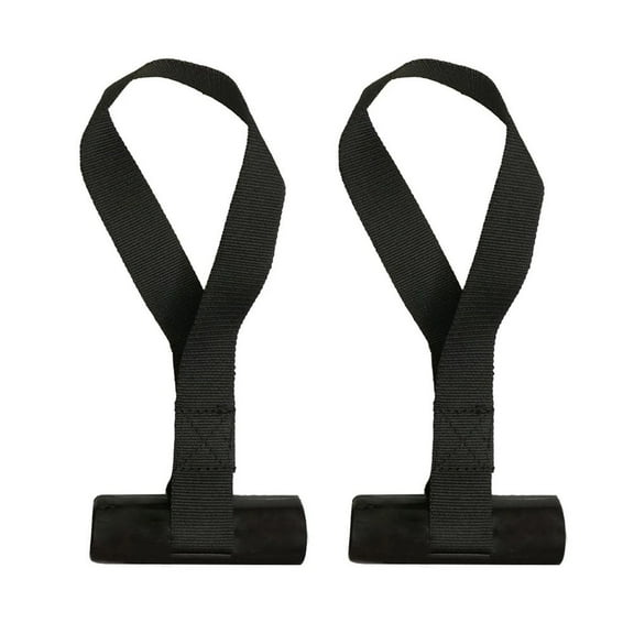 Xuanqin 2 Pcs Under Hood Quick Loop Canoe Boat Tie Down Anchor Point Straps Black, for Outdoor Sports