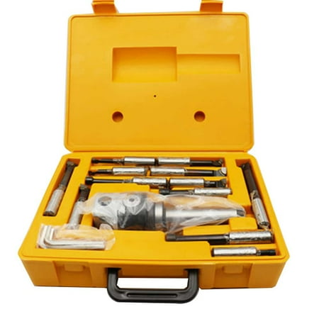 

Techtongda 3 R8 Boring Head Set Precision Boring Tool Kit for Milling CNC Machine Tools