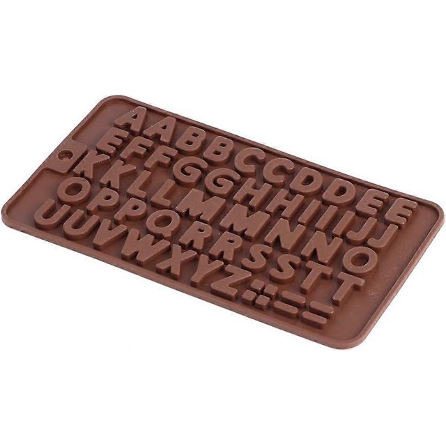 3 Pack 26 English Alphabet Shape Silicone Chocolate Cake Molds DIY Baking Tools Home Kitchen Accessories