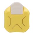 thumbnail image 3 of Corner Cutter, Metal Blade Multipurpose Yellow Corner Puncher Glossy Cutting Comfortable Grip  For Business Cards For Heat Shrinkable Films For Greeting Cards, 3 of 8