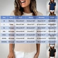 thumbnail image 5 of 2025 Plus Size Solid Shirts for Women Crew Neck Casual Summer Tees Short Sleeve Fashion Pullover Tops for Daily Home, 5 of 6