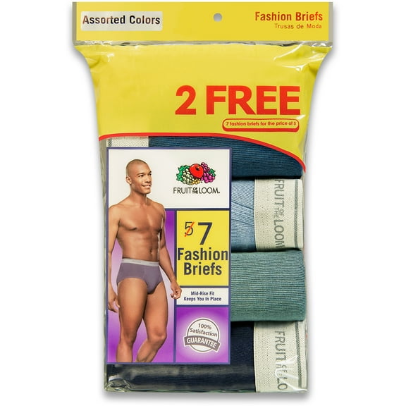 Ftl 7pk Bonus Dyed Brief, Size Small