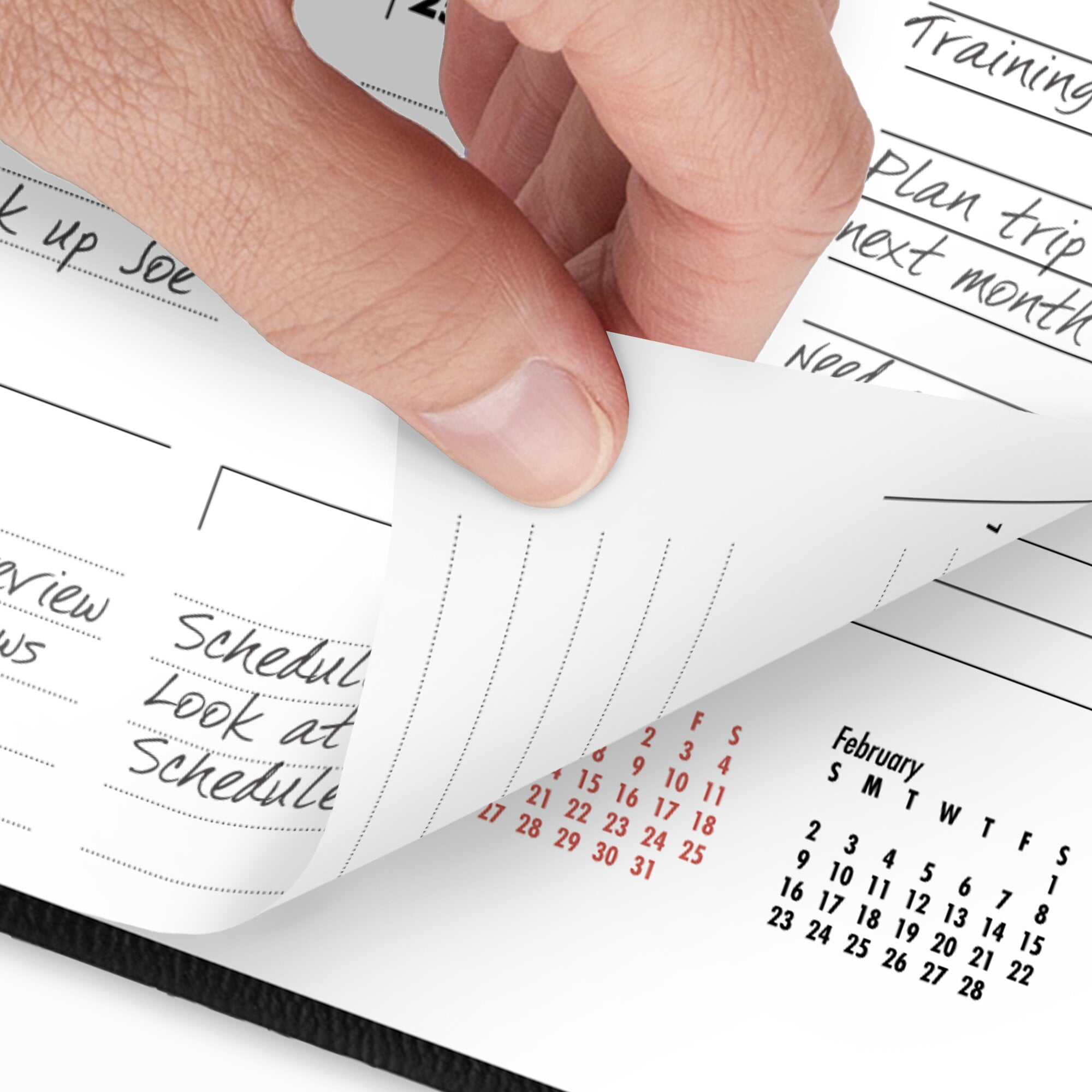 AT-A-GLANCE 800 Range 2025 Weekly Monthly Appointment Book Planner Large Black 8