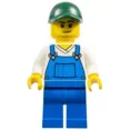 thumbnail image 2 of LEGO City: Minifigurine de Fermier avec Tondeuse à Gazon - Mini Ensemble, 2 of 5