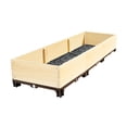 thumbnail image 3 of Colaxi Raised Garden Bed Outdoor Planting Box Easy Assembly High Performance Convenient Planter Box Plant Container for Yard Outdoor Style C, 3 of 8