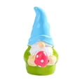 thumbnail image 2 of Easter Gnome Mushrooms Cap Miniature Figurine Whimsical Landscapes Decor Resin Gnome With Mushrooms Hat For DIY Fairys Garden Plants Pot Tabletop Display, 2 of 6