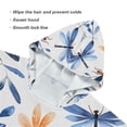 thumbnail image 5 of Kid Hooded Beach Towel Bath Poncho Towels Soft Absorbent Quick Dry for Boy Girl Watercolor Dragonflies S, 5 of 7