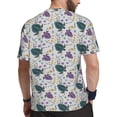 thumbnail image 2 of Wukai Turtle Print Men's Short-Sleeved Mesh T-Shirt,Quick-Dry Short Sleeve Workout T-Shirt-X-Large, 2 of 8