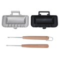 thumbnail image 1 of Sandwich Double Sided Skillet Sandwich Baking Pan Bread Crimp Sealing Baking Pan, 1 of 4