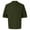 Army Green, variant on Cotton Linen Tops for Men Roll-up Long Sleeve Plain Pullover Tee Shirts Chest Pocket Buttons Henley T-shirts (M, Blue)