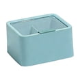 thumbnail image 2 of Boîte de Rangement Cosmétique Transparente pour Disques Démaquillants, Cotons et Cotons-Tiges - Organiseur en Plastique avec Couvercle, JKODE, 2 of 9