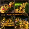 thumbnail image 3 of Ninonly Solar Garden Lights, Solar Watering Can Lights, Retro Metal Hanging Solar Lanterns Outdoor Waterproof LED, 3 of 7