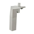 thumbnail image 2 of Carre Single Hole, Single-Handle, High Arc Bathroom Faucet in Brushed Nickel, 2 of 10