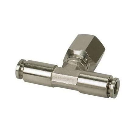 Viair 11830-BP 0.25 in. Female National Pipe Thread Swivel T-Fitting - 10 Piece