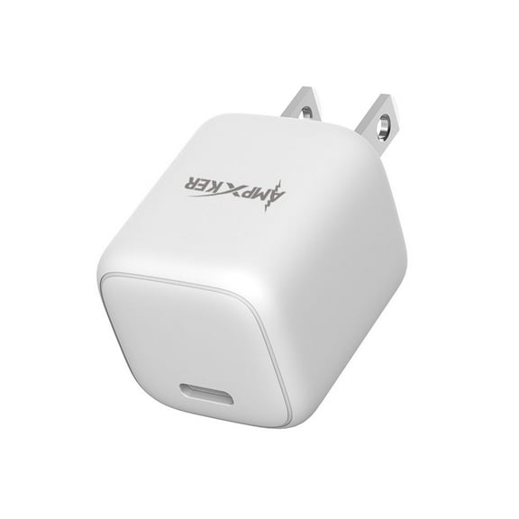 20W Ultra Fast Charging USB-C PD (Power Delivery) Compact Mini Cube Adapter Wall Charger for Samsung Galaxy S21 FE - White