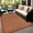 RUST, variant on World Rug Gallery Contemporary Bordered Weather Resistant Reversible Indoor/Outdoor Area Rug - YELLOW 2'x7'