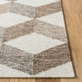thumbnail image 3 of SAFAVIEH Kilim Brenton Geometric Area Rug, Ivory/Brown, 4' x 6', 3 of 7