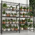 thumbnail image 4 of Legooin 60x14x72 inch Extra-Wide Shelving Unit 5-Tier Garage Storage Rack Corner Shelf for Industrial Residential Use Capacity 1500LBS, Black, 4 of 9