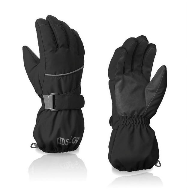Hyknon Cooking Utensils Kitchen Accessories Winter Gloves For Boys Snow Windproof Mittens Outdoor Sports Skiing for Kitchen Restaurant Home