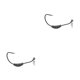 thumbnail image 2 of Yuarrent Anzuelo de pesca de acero de alto carbono, anzuelos de manivela de gusano, suministros de aparejos de 2,5g Type4 NO4 Yuarrent CBP269742, 2 of 5