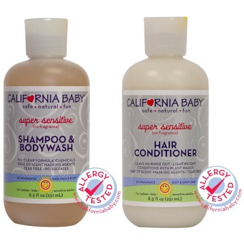 california baby sensitive shampoo