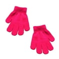 thumbnail image 1 of Guantes para niños Minnieouse de color sólido calentadores de dedos Rosa roja AP009857-06, 1 of 6