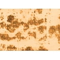 thumbnail image 1 of Ahgly Company Indoor Rectangle Abstract Orange Modern Area Rugs, 2' x 5', 1 of 4