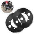 thumbnail image 4 of Chain Sprocket, Simple Installation Rear Sprocket 2pcs 55T Black Stainless Steel  for 47cc 49cc Mini Motorcycle, 4 of 7