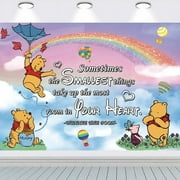 Winnie the Pooh Background Taspestry Post Banner Backdrop Party Supplies Wall Decor