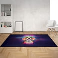 thumbnail image 2 of Hippie Beagle Portrait oil painting Watercolor Tie-dye Vintage Indoor Rug Beagles Dog Lover Gifts Idea Carpet Living Bed Room Sofa Home Decor - 00015, 2 of 5