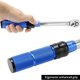 thumbnail image 4 of 1/4 Inch Drive 15-Piece Torque Wrench Set with Quick Release, 2-24N.m Adjustable, Compatible with Cars, Bikes, and Home Repair, 4 of 5