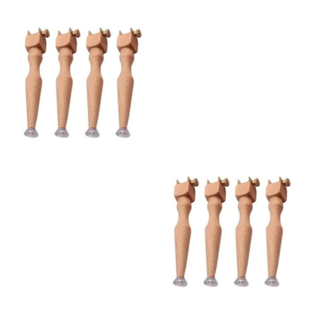 Guardoinrt 1/2/3 4pcs Wooden Embroidery Hoop Legs for Elevated Sewing Tool Type1 2PCS