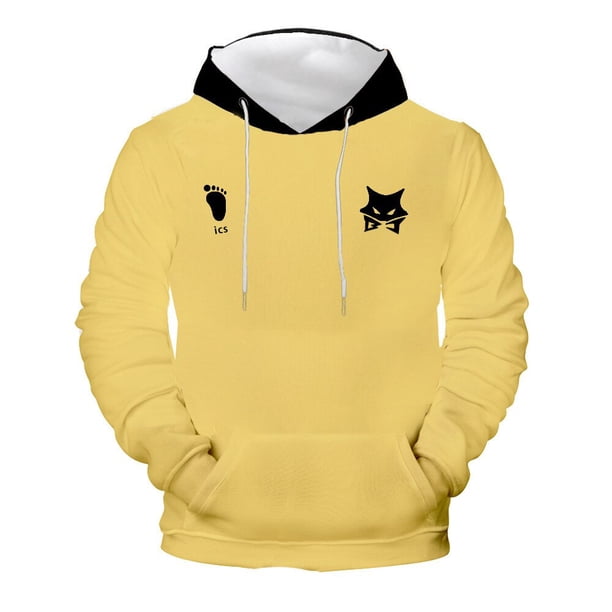 ¡¡¡Anime Haikyuu!!! Schweiden Adlers Sudadera con capucha 3d Sudadera Midriff Traje Cosplay Traje JerseysSchweiden Adlers1S Deng Xun unisex