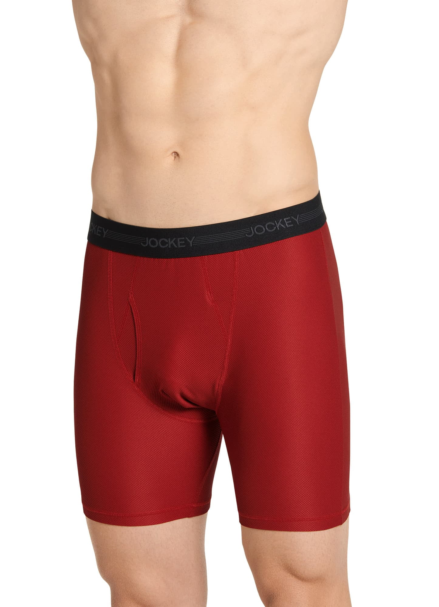 Jockey Men Ultimate Freedom 8" Long Leg Boxer Brief