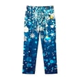 thumbnail image 5 of Cmtiyu Christmas Pajama Pants Women Christmas Printed Elastic Waist Drawstring Pajama Bottoms Casual Comfy Loose Lounge Sleep Capri Pants S-3XL, 5 of 5