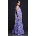 thumbnail image 3 of Bimba Robe de Nuit à Bretelles Spaghetti avec Plumes Florales et Anémone pour Femmes, Taille TTG, 3 of 5