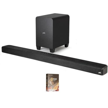 Polk SIGNA-S4 3.1.2ch Dolby Atmos Soundbar With Wireless Subwoofer with an Additional 2 Year Coverage by Amber Protect (2021)