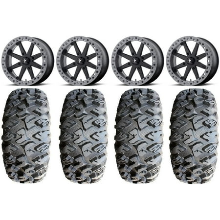 MSA Lok2 Beadlock 18 UTV Wheels 33 MotoClaw Tires Kawasaki Mule Pro FXT MSA Lok2 Beadlock 18 UTV Wheels 33 MotoClaw Tires Kawasaki Mule Pro FXT