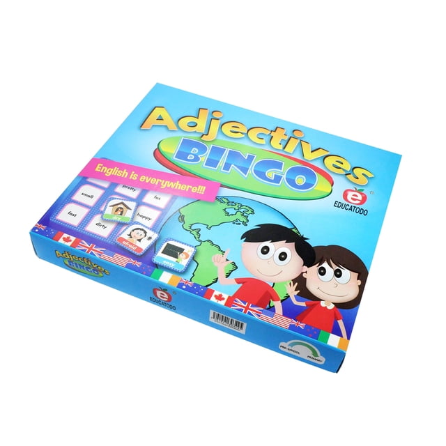 Adjectives Bingo Educatodo M-0141