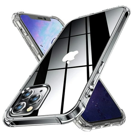 iPhone 11 Pro Case, Crystal Clear Anti-Scratch Shock Absorption Hard Phone Cover, TPU Bumper with Reinforced Corners For Iphone 11 Pro 5.8 inch Cases