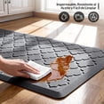 thumbnail image 4 of Tapete para Cocina, Antifatiga y Acolchonados con Base Antideslizante Estriada, Alfombras Impermeables y Ergonómicas para Estar de Pie,Tapete Baño,Gris, 4 of 4